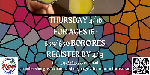 April Stained Glass Workshop- Dafodil