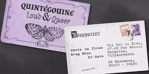 Quint\u00e9gouine \/ Loud and Queer - soir\u00e9e de lancement du Baragouine n*5