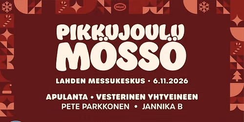 Pikkujoulu Mössö Lahti 2026