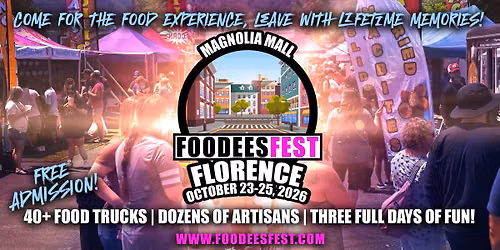 FOODEES FEST IS COMING TO FLORENCE, SOUTH CAROLINA 