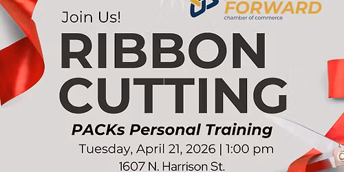 Ribbon Cutting - PACKs Personal Training