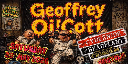 Geoffrey Oi!Cott \/\/ Cydernide \/\/ Head Plant @ the Chelsea!! 