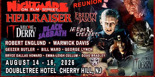 2026 Monster-Mania Con - Saturday at DoubleTree by Hilton Cherry Hill Philadelphia