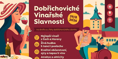 Dob\u0159ichovick\u00e9 vina\u0159sk\u00e9 slavnosti 2026