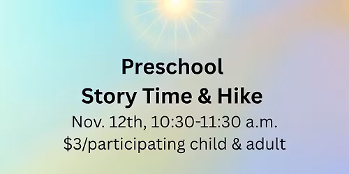 W is for Weather Preschool Program