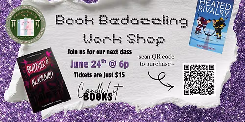 Book Bedazzling Workshop