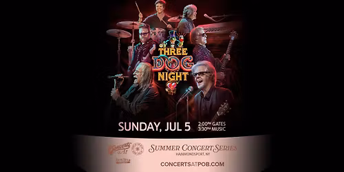 Three Dog Night at Concerts at Point of the Bluff