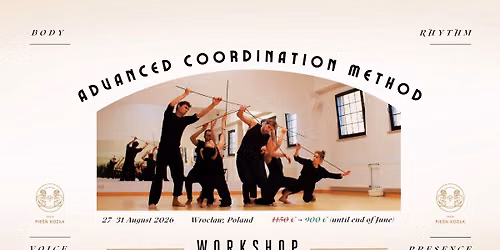 Advanced Coordination Method Workshop (27-31.08.2026)