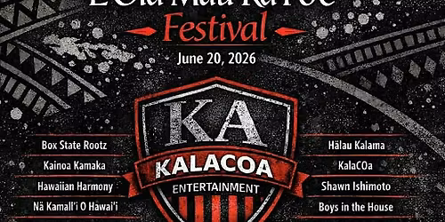 E Ola Mau Ka Po'e Festival