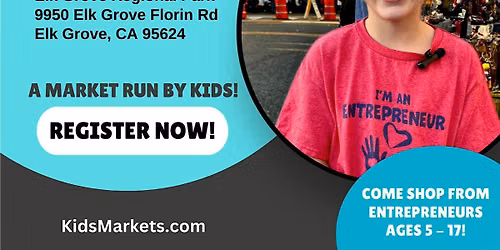 Kids Markets at Movies in the Park