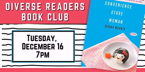 Diverse Readers Book Club: "Convenience Store Woman"