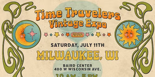 Milwaukee Time Travelers Vintage Expo 2026