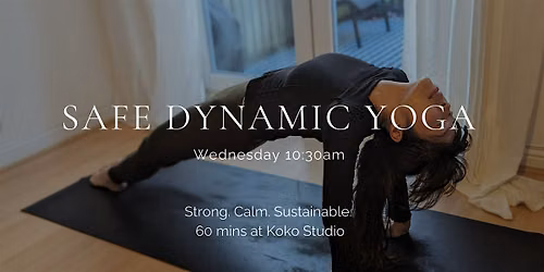 Safe Dynamic Yoga \u2014 Wednesday 10:30am