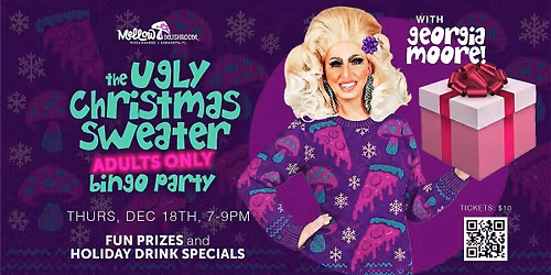 The Ugly Christmas Sweater (ADULTS ONLY) Bingo Party