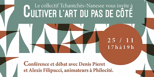 Cultiver l'art du pas de c\u00f4t\u00e9