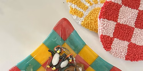 Fused Glass: Quilted Trinket Dish