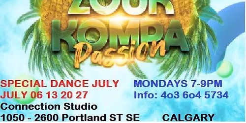 SPECIAL KOMPA JULY 06 13 20 27: Class 7-9PM