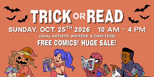 Trick-or-Read at ABX Comics & Games