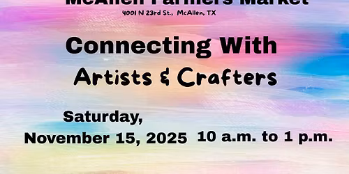 Connecting With Artists & Crafters