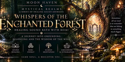 Whispers of Enchanted Forest Healing Soundbath (Mystical Creatures Month)
