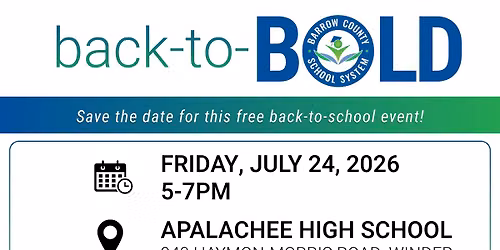 Back-to-BOLD Backpack & School Supply Community Event
