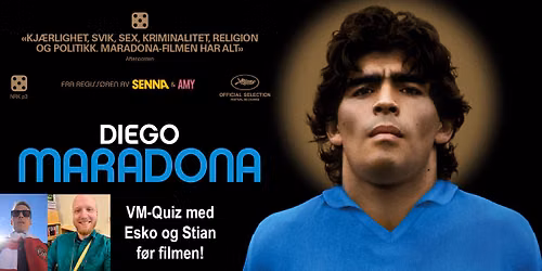 Diego Maradona + VM-quiz