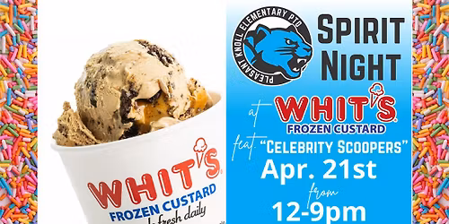 5th Annual Celebrity Scoop Spirit Night at Whit's