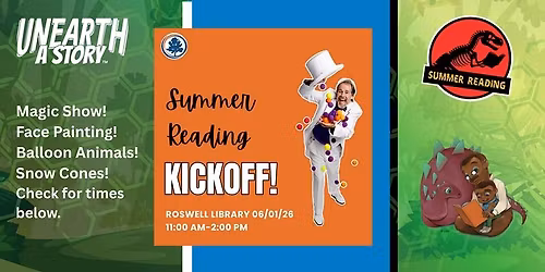 Roswell Summer Reading Kickoff!