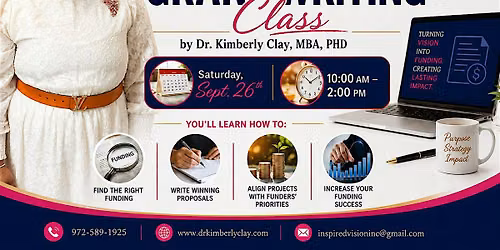 Grant Writing Class 2026