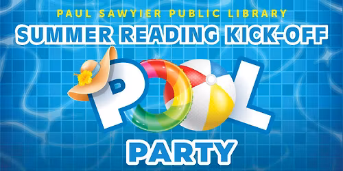 Summer Reading Kick-off Pool Party