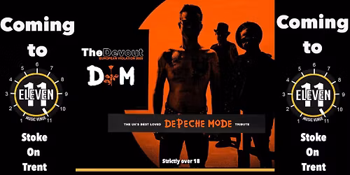 The Devout Depeche mode tribute live at Eleven Stoke