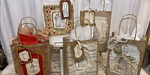 Hand-Painted Gift Bags | Jake Willwerth, instructor