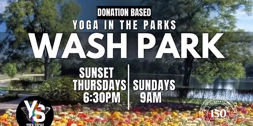 Yoga at Wash Park - Yoga in the Park Series w/ Yoga Social