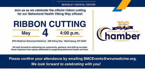 WVU Medicine Behavioral Medicine Ribbon Cutting