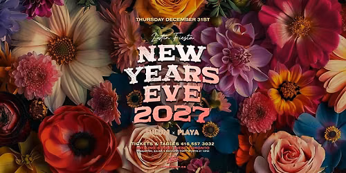 LATIN NEW YEARS EVE 2027 - Reggaeton, Salsa, and Bachata