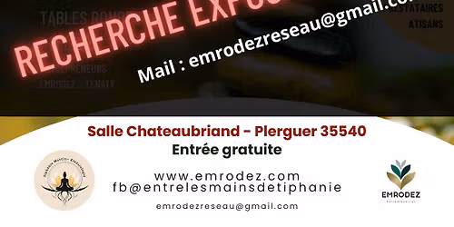 \ud83c\udf3f APPEL \u00c0 EXPOSANTS \u2013 Salon E3B \u00e0 Plerguer (35540) \ud83c\udf3f Bien-\u00catre \u2022 Bien Vivre \u2022 Bel Artisanat