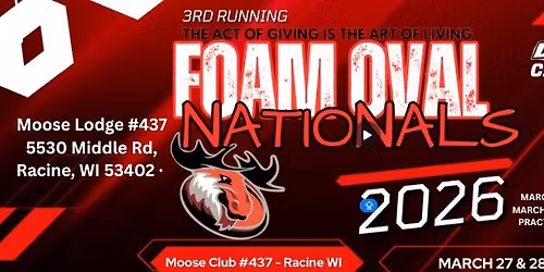 Foam Oval Nationals 2026 - 1RC Racing & Losi NASCAR