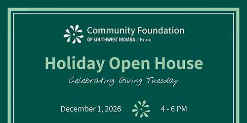 Holiday Open House & Grant Celebration