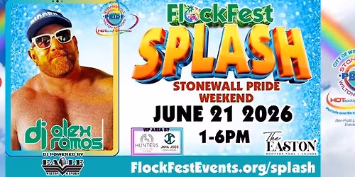 FlockFest Rainbow SPLASH with DJ Alex Ramos