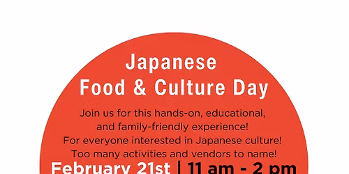Japanese Food and Culture Day
