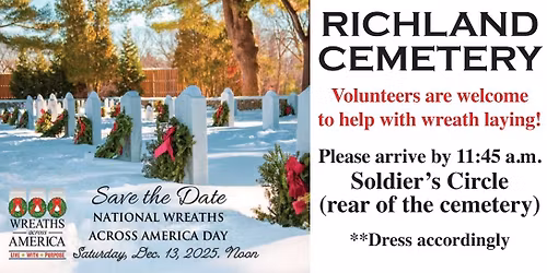 Wreaths Across America - Wreath Laying