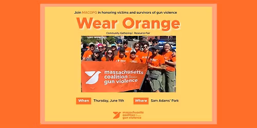 Wear Orange + Community Resource Fair