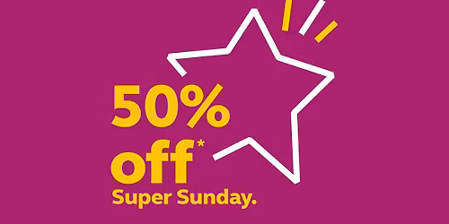 \ud83c\udf1f SUPER SUNDAY 50% OFF SALE \ud83c\udf1f