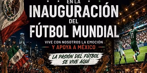 Inauguracion del Futbol Mundial