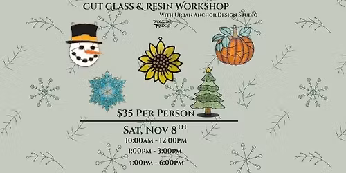 Cut Glass & Resin Workshop