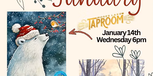 Paint & Sip Winter Joys 21+