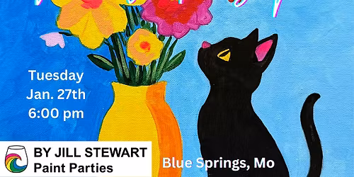 Curious Cat Paint Party