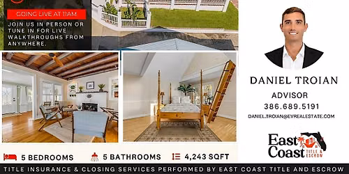 LISTING SPOTLIGHT LIVE | 315 Due East St, New Smyrna Beach, FL 32169