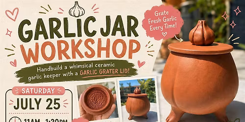 Garlic Jar Workshop with Dee Oliva