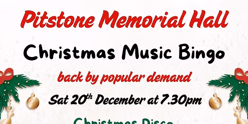 Christmas Music Video Bingo